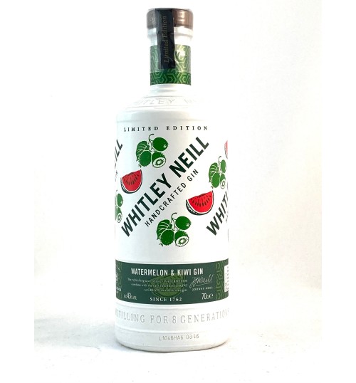 Whitley Neill WATERMELON & KIWI GIN Limited Edition 43% 0,7l