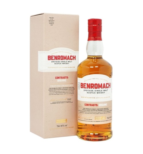 Benromach CONTRASTS: ORGANIC Virgin Oak Cask Matured 2012 46% 0,7l