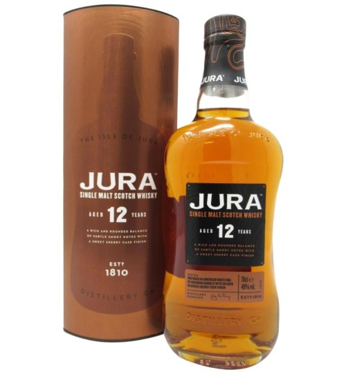 Jura 12YO Single Malt Scotch Whisky 40% 0,7l