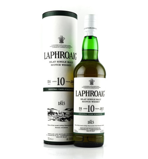 Laphroaig 10YO Original Cask Strength Batch 14 58,6% 0,7l