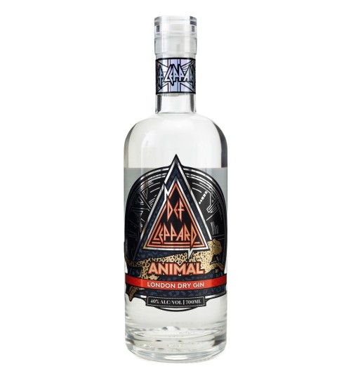 Def Leppard ANIMAL London Dry Gin 40% 0,7l