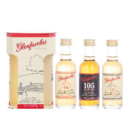 Glenfarclas Miniset 10YO, 12YO, 105 (3 x 0,05 l)