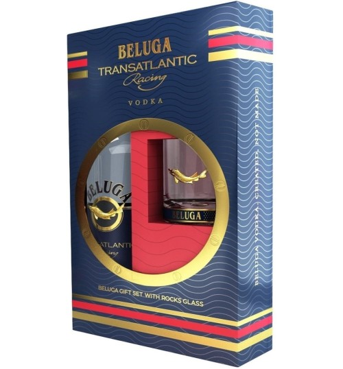 Beluga Transatlantic Racing 40% 0,7 l + szklanka edycja 2