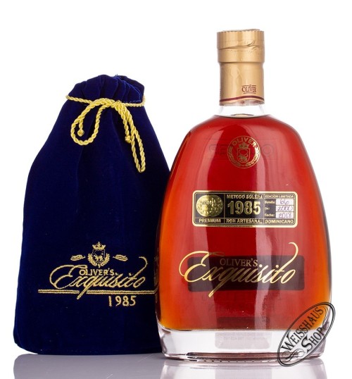 Oliver's Exquisito 1985 Ron de Santo Domingo 40% 0,7 l
