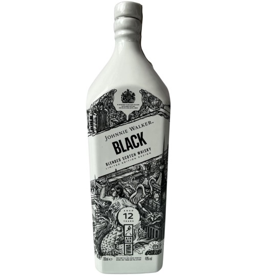 Johnnie Walker BLACK 12YO WARSAW INK 40% 0.7l