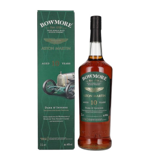 Bowmore 10YO ASTON MARTIN nr 7 Dark & Intense 2023 40% 1l