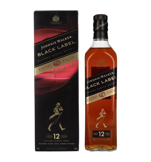 Johnnie Walker BLACK LABEL 12YO SHERRY FINISH 40% 0,7l