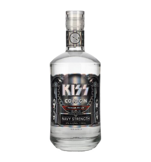 Kiss COLD GIN Navy Strength 57% 0,7l