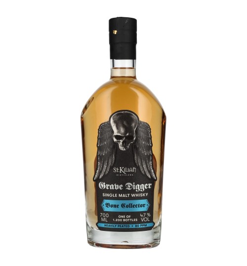 Grave Digger Bone Collector Heavily Peated Single Malt Whisky 47% 0,7l