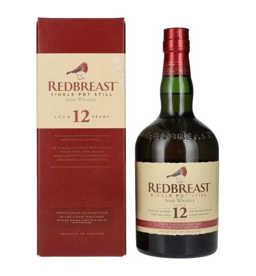 Redbreast 12YO Pot Still Single Malt  40% 0,7 l