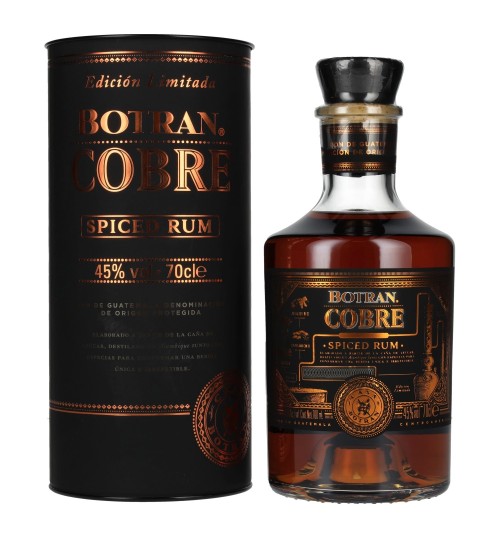Botran COBRE Spiced Rum Edicion Limitada 45% 0,7