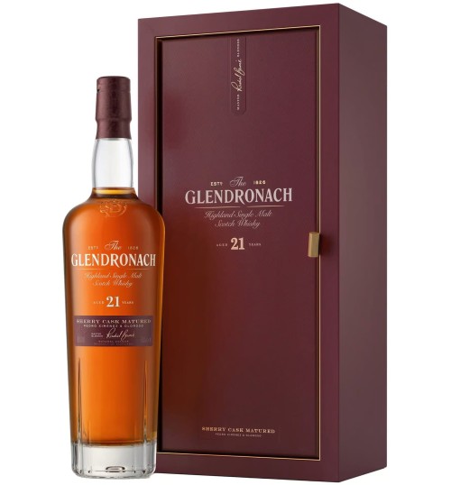 GlenDronach 21YO Oloroso & Pedro Ximenez Sherry Cask  2025 48% 0,7 l