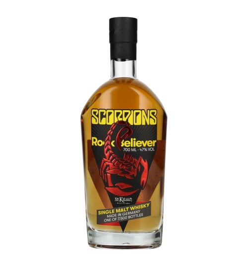 SCORPIONS ROCK BELIEVER Single Malt Whisky 47% 0,7l
