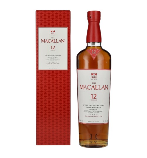Macallan 12YO Sherry Oak 40% 0,7 l