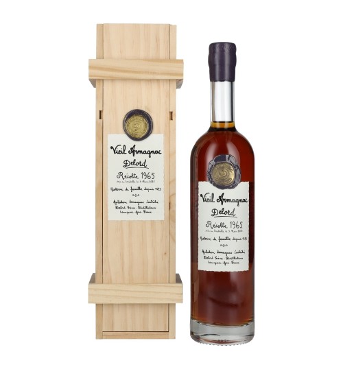 Vieil Armagnac 60YO Delord Vintage Récolte 1965 40% 0,7l