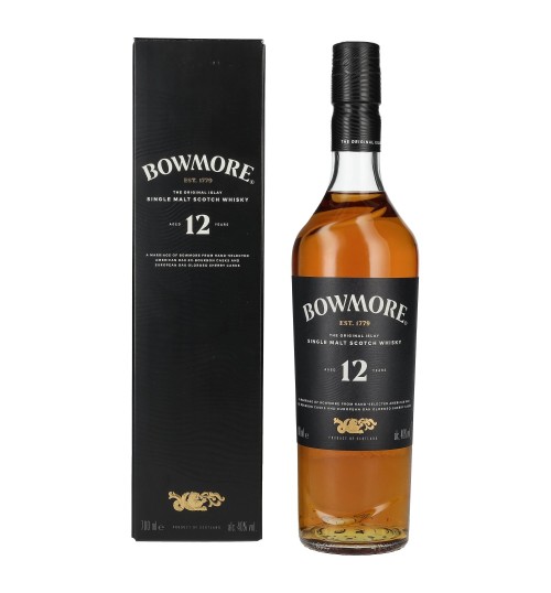 Bowmore 12YO Islay Single Malt 40%  0,7l