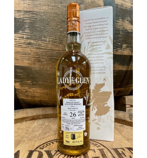 Ben Nevis 26YO Refill Hogshead 43.2% 0.7l - Lady of the Glen
