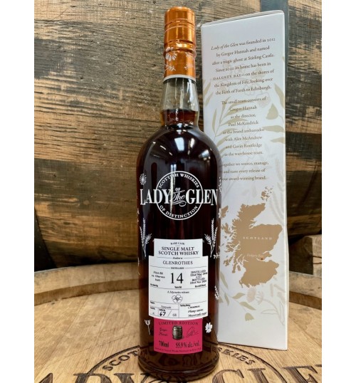 Glenrothes 14YO 1st Fill Oloroso 55.9% 0.7l - Lady of the Glen