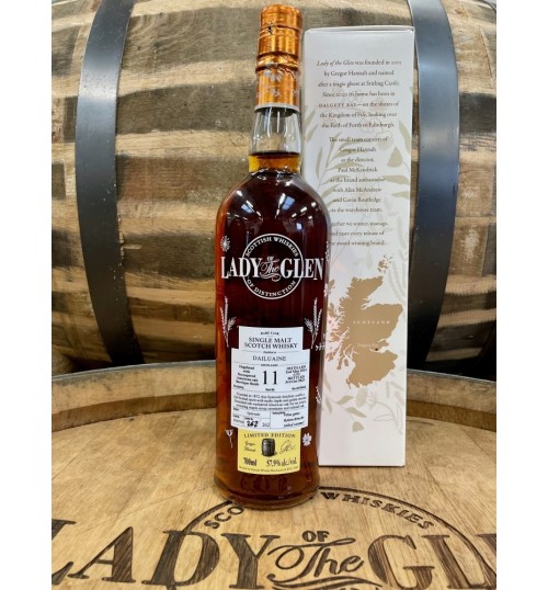 Dailuaine 11YO 2014 Recoopered US oak Barrique Finish 57.9% 0.7 - Lady of the Glen