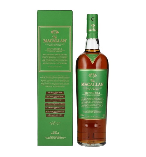 Macallan EDITION N° 4 Highland Single Malt 48,4% 0,7l